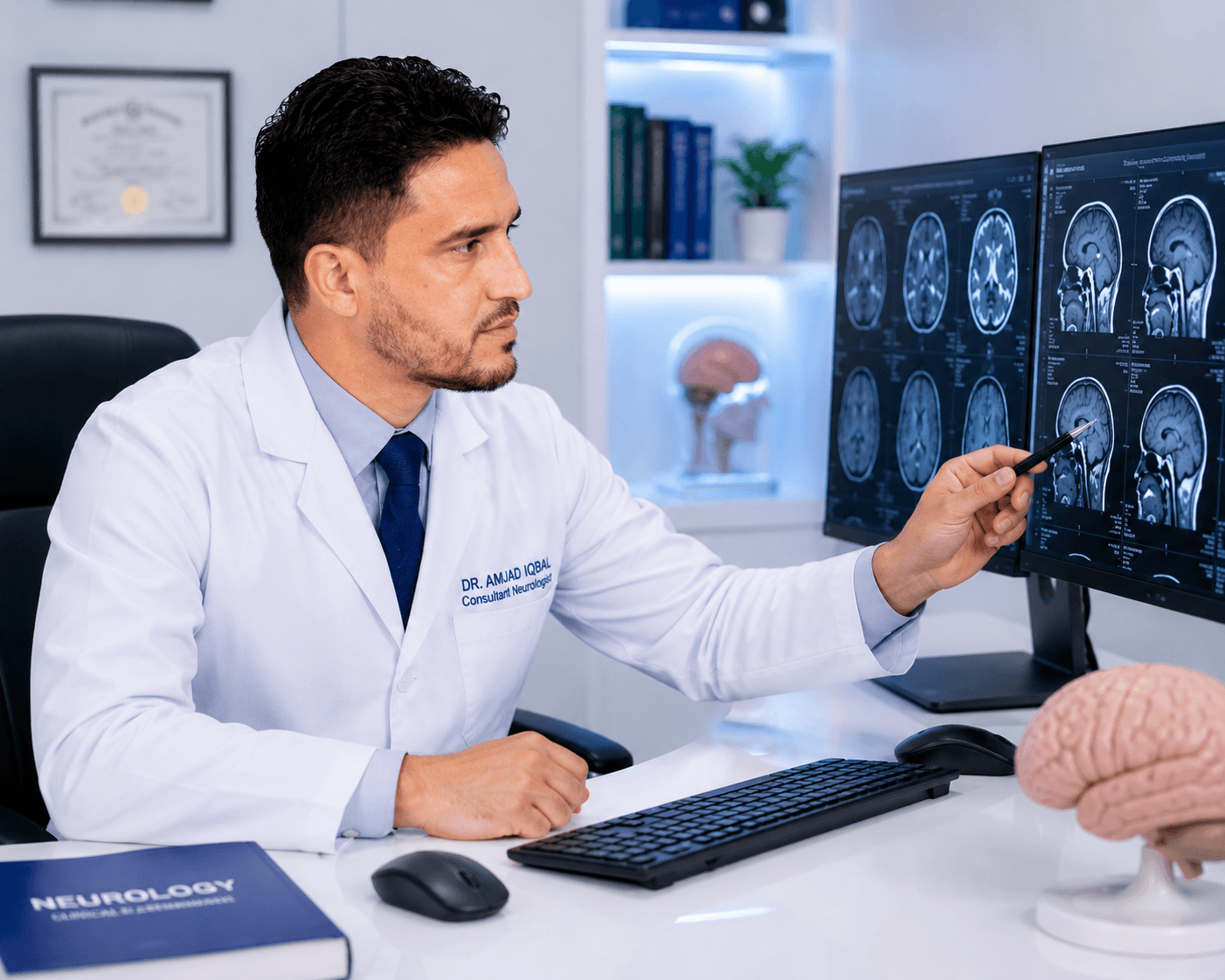 Dr. Amjad Iqbal, Consultant Neurologist